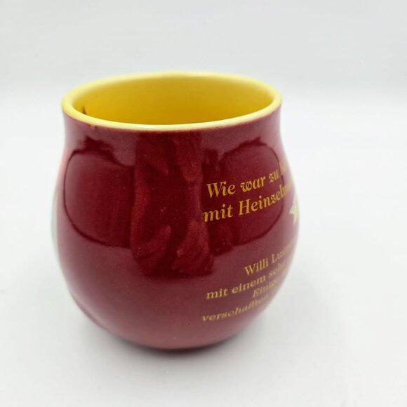 Mohaba GMBH German Christmas Mugs Willi Luurens And Hermine Mulled Wine Cups - Picture 6 of 10